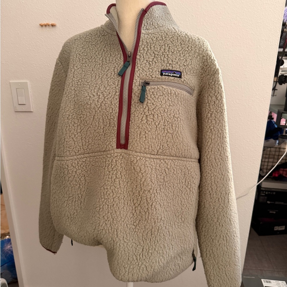 Patagonia Grey Fleece Pullover
